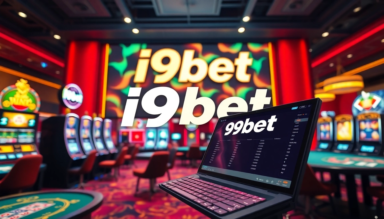 Engaging i9bet online gambling scene showcasing a dynamic gaming environment and interface.